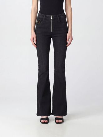 Diesel Jeans 1973 D-Partt a zampa in denim stretch a vita media