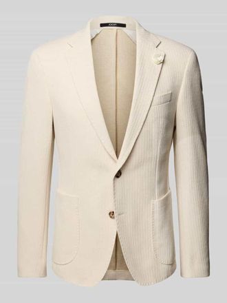 Joop Slim Fit 2-Knopf-Sakko mit Eingrifftaschen Modell Hoverst in Offwhite, Gr&ouml;&szlig;e 52