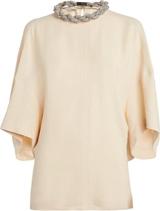 Stella McCartney Oversized Cady Top Size XS