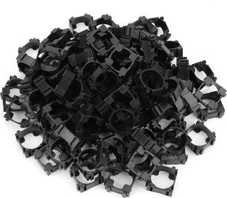 OEM 200 Soportes Para Celdas De Bater&iacute;a De Litio, Soporte De Pl&aacute;stico Para Bater&iacute;as De Iones De Litio, Soporte Cil&iacute;ndrico Para Celdas De Bater&iacute;a Para Bric