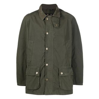 Barbour Light Jackets, male, Green, Size: XL Barbour Coats Green