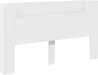 vidaXL Headboard White 180 x 16.5 x 103.5 cm Engineered Wood vidaXL