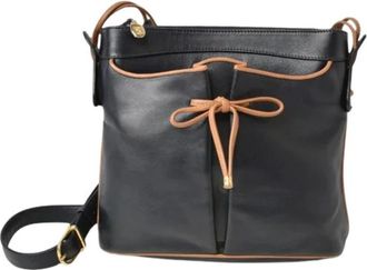 Celine Pre-owned Vintage Schoudertas - Dames - Vintage Schoudertas - Blauw - ONE Size - Leer - Vintage