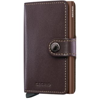 Secrid Miniwallet Original in Chocolate at Nordstrom