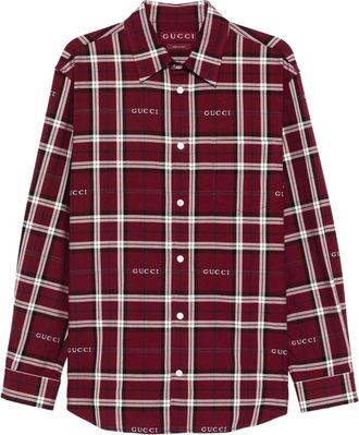 Gucci Patterned Shirt