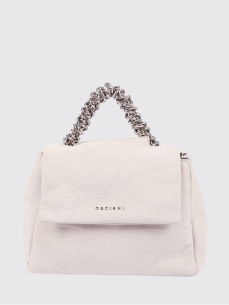 Orciani Borsa a mano in pelle di vitello stampa cocco Sveva Orciani