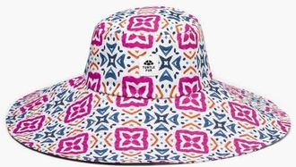 Turtle Fur Marysol Packable Sun Hat in Vacation Vibration at Nordstrom