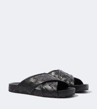 Bottega Veneta Tarik Intrecciato leather sandals