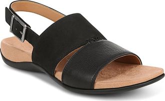 Vionic Womens Rest Morro Sandal In Black