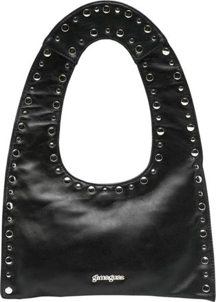 Gimaguas Mini Franca Tas - Dames - Schoudertassen - Zwart - ONE Size - Leer - Tassen