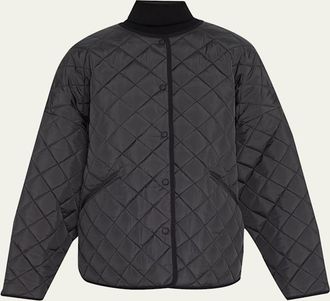 Toteme Water-Resistant Quilted Oversize Jacket
