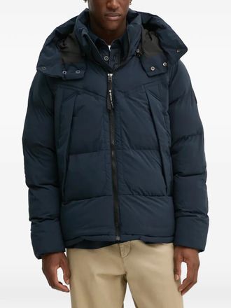 G-Star hooded padded jacket - Blauw