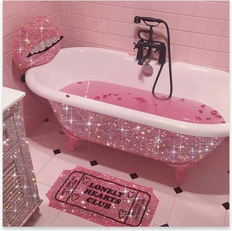 iCanvas Icanvas Magic Bathroom Print On Acrylic Glass By Yana Potter