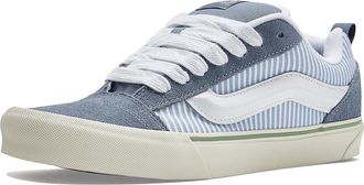 Vans Knu Skooltm Shoes Stripes Glacial Slate : Mens 11 - Womens 12.5 Medium, Suede