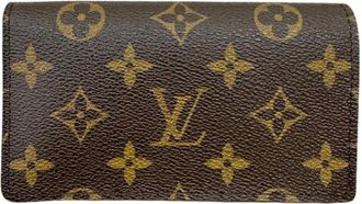 Louis Vuitton Monogram Brown Monogram Wallet (Bi-Fold) (Pre-Owned)