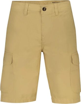 North Sails America Poplin Cargo Shorts - Heren - Korte Broeken - Beige - W33 - Katoen - Korte Broeken