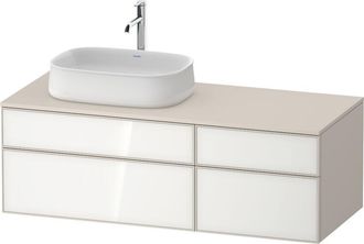 Duravit Zencha Mueble Bajo Lavabo, 1300x550mm, 2 Extra&iacute;bles, 2 - Duravit