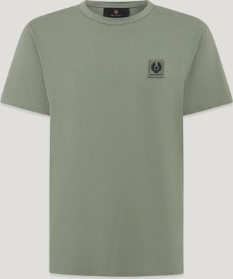 Belstaff T-shirt Mens Cotton Jersey Sage Green Size 2XL
