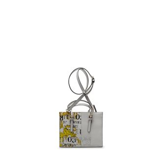 Versace Jeans Couture Tassen, Dames, Wit, ONE Size, Leer, Witte Schoudertas van Synthetisch Leer