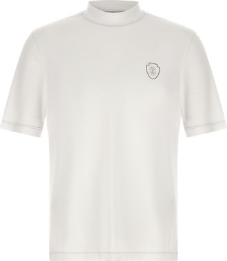 Brunello Cucinelli White Polyamide Mens T-Shirt