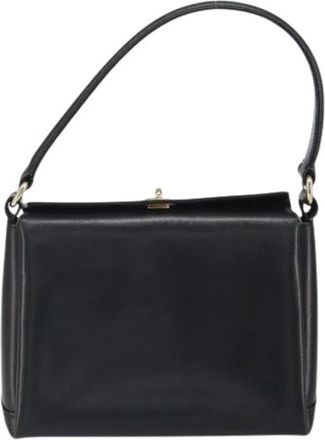 Gucci Pre-owned Vintage Handtas - Dames - Vintage Handtas - Zwart - ONE Size - Leer - Vintage