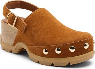 Sorel ROAMN RVT Clog in Iced Tea/gum at Nordstrom, Size 10.5