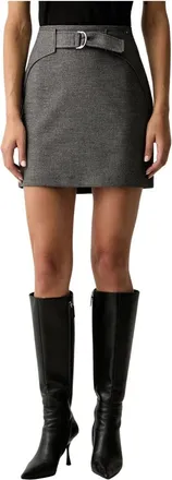 Fracomina Mujer, Faldas, Gris, Talla: L