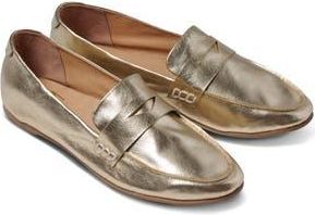 beek Moorhen Penny Loafer in Gold at Nordstrom Rack, Size 7