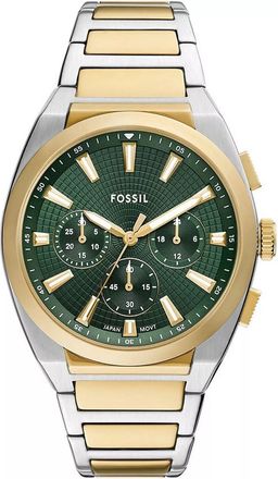 Fossil Mens Everette Green Dial Watch