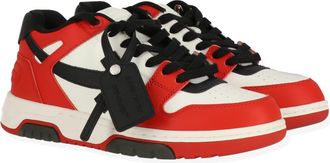 Off-white Off White Mens Red/Black Sneaker