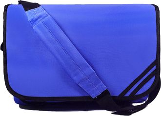 Generic Mens Unisex Messenger Laptop Notebook Ipad Bag Satchel School Work College 9 Colours (Royal Blue)