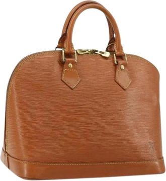 Louis Vuitton Pre-owned Handbags, female, Brown, Size: ONE SIZE Pre-owned Vintage Hand Bag