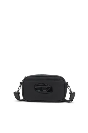 Diesel Holi-D - Crossbody in nylon with internal pocket - Crossbody Bags - Unisex - Black