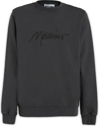 Moschino Luxe Heren Sweatshirt - Heren - Sweatshirts - Zwart - S - Hoodies & sweatvesten