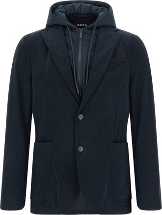 HUGO BOSS P-Hanry-Hd Puffer Jackets Blu-Uomo