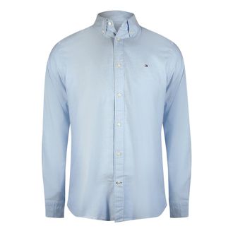 Tommy Hilfiger Lichtblauwe Oxford-shirt