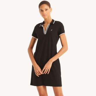 Nautica Womens Deck Polo Dress