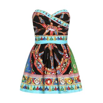 Dolce & Gabbana Short Dresses - Dresses - Mujer - Multicolor - S