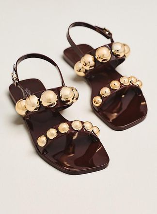 Jeffrey Campbell Gum Drop Studded Jelly Sandals