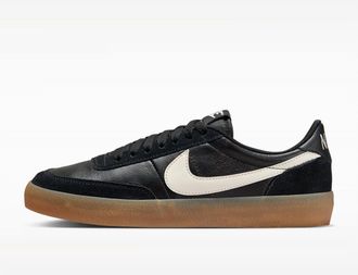 Nike Womens Killshot 2 Sneaker In Black/gum Yellow/sail