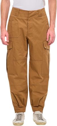 Alexander McQueen Brown Relaxed Cargo Trousers