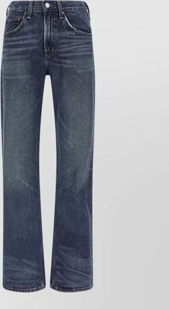 A Gold E denim mid-rise bootcut jeans