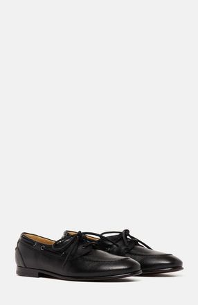 Scarosso Ginevro Loafers in Black - Calf at Nordstrom, Size 43.5