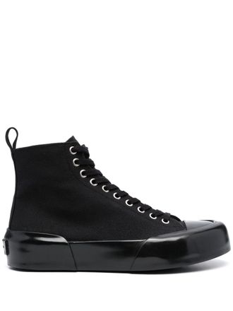 Jil Sander High-top sneakers - Zwart