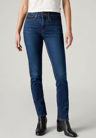 Levi's R&ouml;hrenjeans LEVIS 312 SHAPING SLIM, Damen, Gr. 27, L&auml;nge 34, double doozy, Denim/Jeans, Obermaterial: 80% Baumwolle, 19% Polyester, 1% Elasthan, slim 
