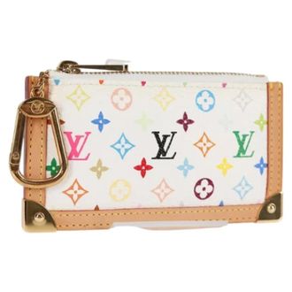Louis Vuitton Pre-owned Wallets, female, Multicolor, Size: ONE SIZE Pre-owned Canvas Wallet