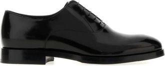 Brunello Cucinelli Gekant Schoen - Heren - Nette schoenen - Zwart - 44 EU - Schoenen
