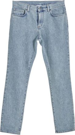 Moschino Blauwe Basic Jeans met Relaxte Pasvorm - Heren - Regular Fit Jeans - Blauw - 2XL - Denim - Jeans