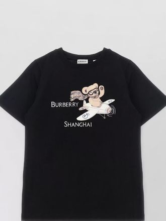 Burberry cotton printed t-shirt