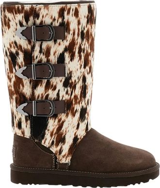 UGG Classic Tall Western - - Shoes - Donna - Marrone - 37 EU